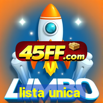 lista unica